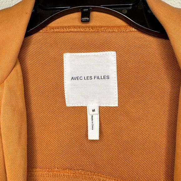 Avec Les Filles Women's Orange Jacket - Picture 3 of 4